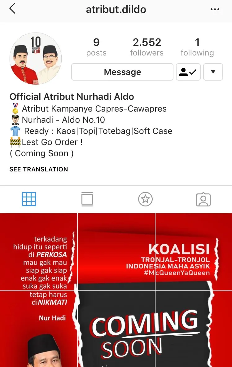 Belajar dari Lelucon di Akun Atribut Nurhadi Aldo. Pemerkosaan Memang Nggak Seharusnya Jadi Guyonan 5