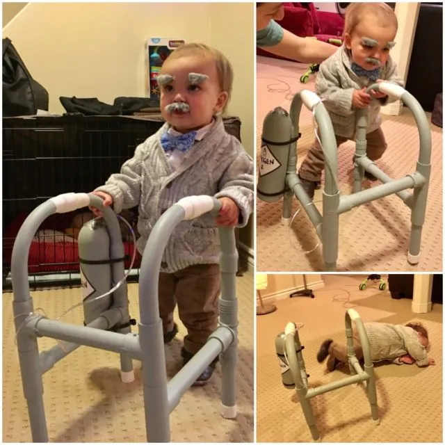 15 Potret Gemes Bayi Dandan Ala Kakek-Nenek. Lucu Banget, Jadi Pengin Punya Satu di Rumah :( 25