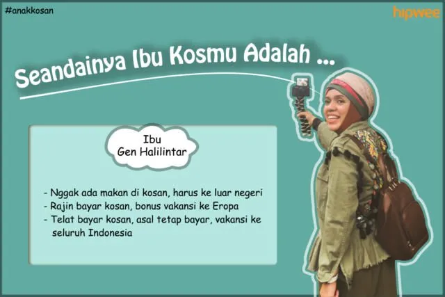 Seandainya 10+ Seleb ini Jadi Ibu Kosanmu, Mungkin Hal-Hal Lucu Begini yang Akan Terjadi. Seru nih~ 20