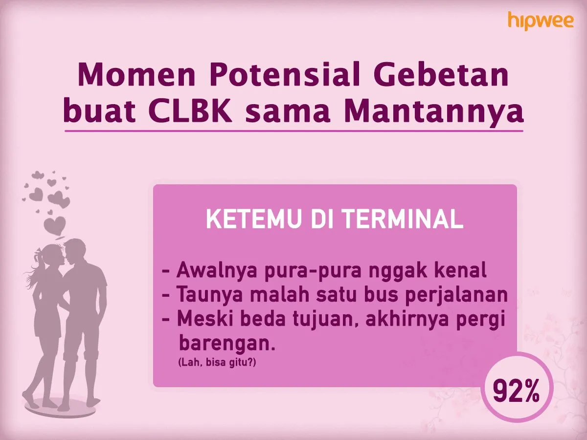 9+ Momen Potensial yang Bisa Bikin CLBK. Perlu Kamu Antisipasi nih, Biar Gebetan Nggak Balikan~ 16