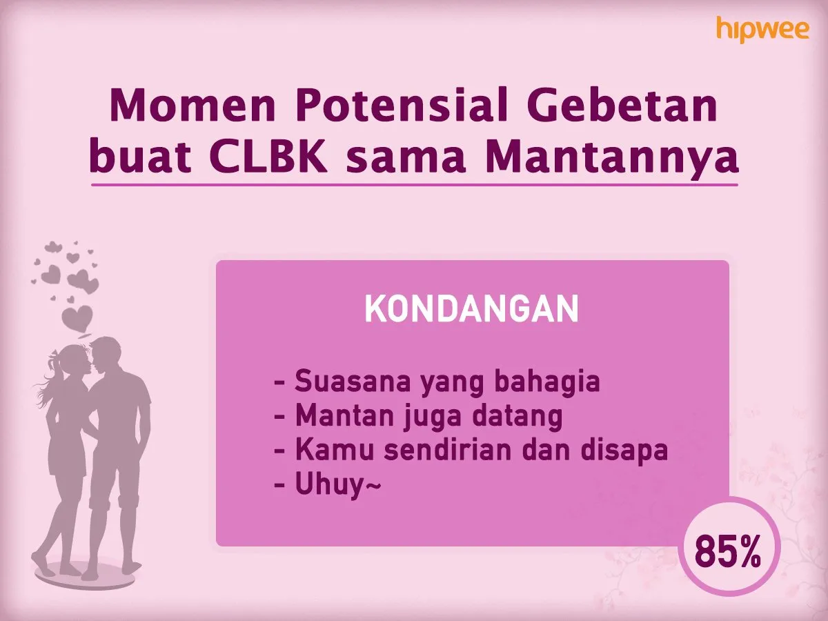 9+ Momen Potensial yang Bisa Bikin CLBK. Perlu Kamu Antisipasi nih, Biar Gebetan Nggak Balikan~ 12