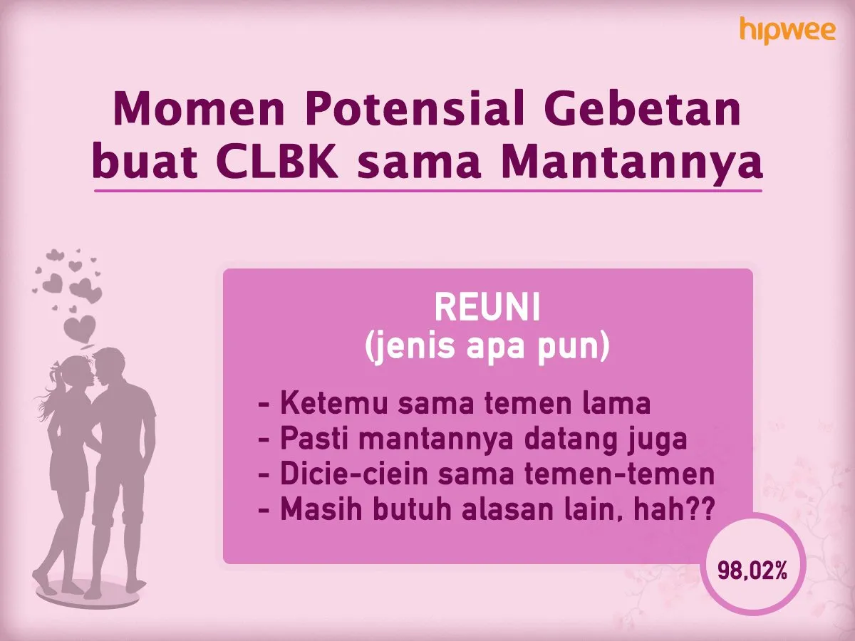 9+ Momen Potensial yang Bisa Bikin CLBK. Perlu Kamu Antisipasi nih, Biar Gebetan Nggak Balikan~ 18