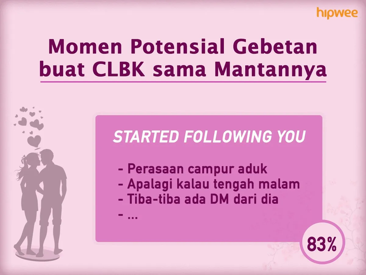 9+ Momen Potensial yang Bisa Bikin CLBK. Perlu Kamu Antisipasi nih, Biar Gebetan Nggak Balikan~ 11