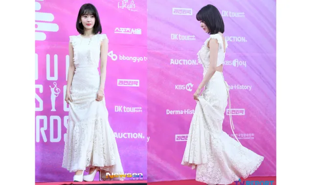 8 Inspirasi Dress Putih dari Seleb K-Pop di Ajang Seoul Music Awards 2019. Mana yang Paling Menarik? 10
