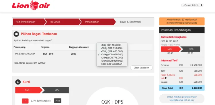 Bagasi Lion Air dan Wings Air Kini Nggak Gratis Lagi. Harganya Jadi Mahal Banget Dong! 5