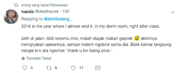 13 Pengakuan Orang yang Nyaris Bunuh Diri. Seram, Tapi Patut Jadi Motivasi 21