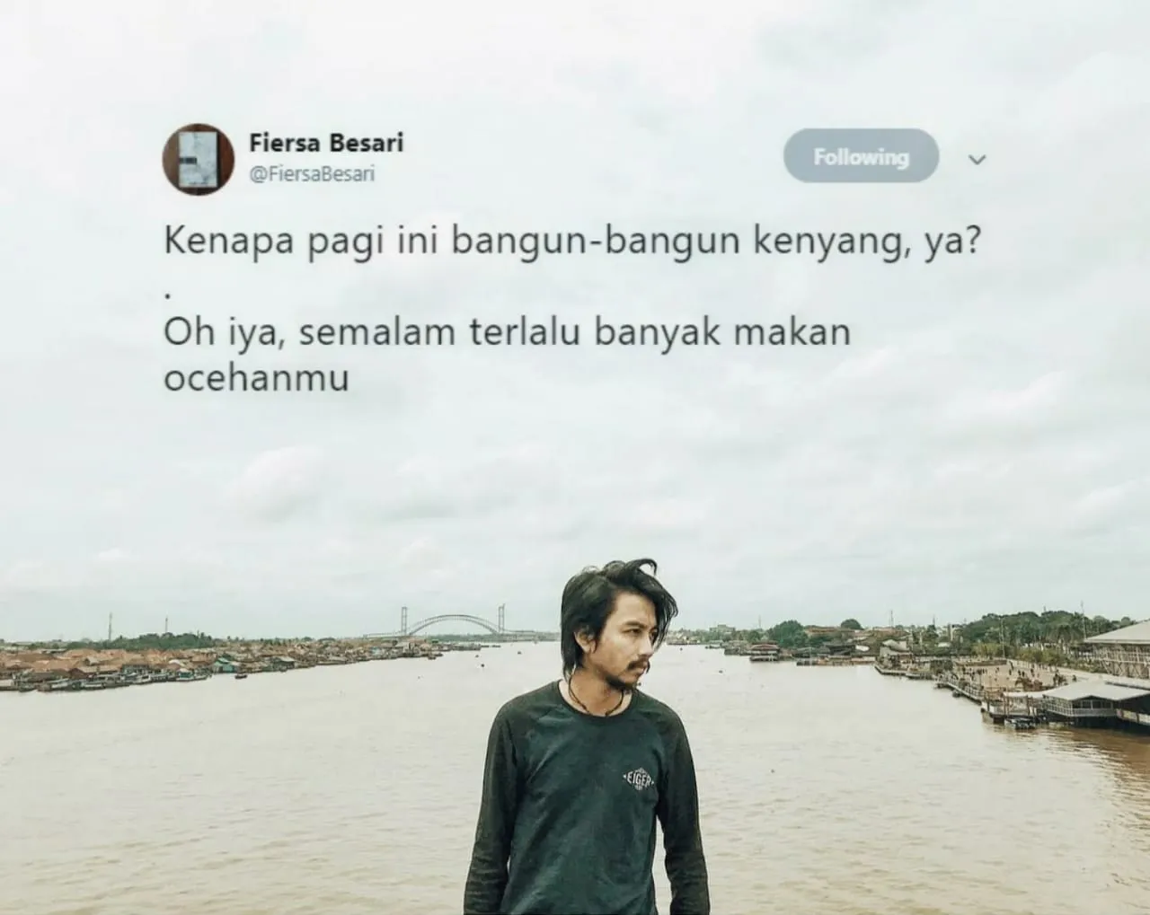 14 Bukti Sambatnya Fiersa Besari yang Masih Juga Layak Jadi Quotes Harianmu. Bener Juga nih, Bung! 20