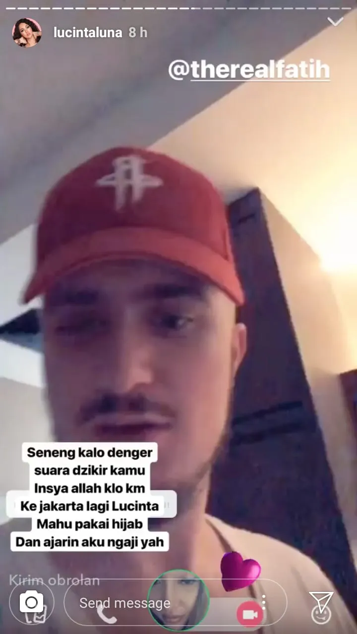 Lucinta Luna Beberkan Kedekatan dengan Fatih Seferagic, Warganet Serbu Akun IG Sang Hafiz 5