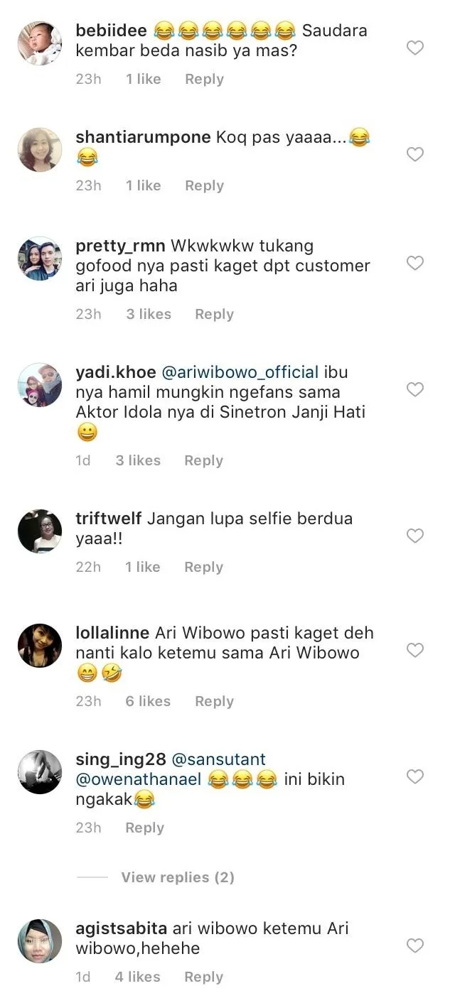 Pesan Makan Lewat Aplikasi Ojol, Ari Wibowo Ketemu Sosok Tak Terduga. Kocak! 6