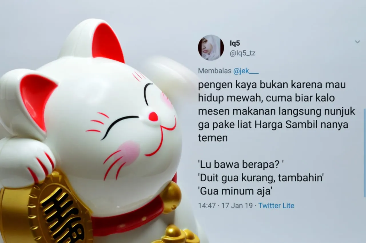 12 Motivasi Sobat Missqueen Pengen Jadi Orang Kaya. Nggak Melulu Soal Mobil Mewah dan Rumah Megah~ 14