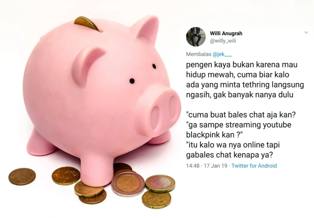 12 Motivasi Sobat Missqueen Pengen Jadi Orang Kaya. Nggak Melulu Soal Mobil Mewah dan Rumah Megah~ 15