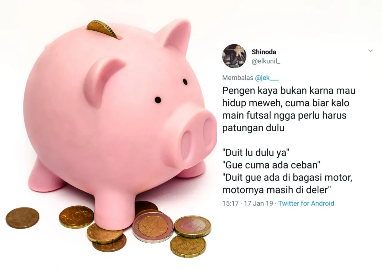 12 Motivasi Sobat Missqueen Pengen Jadi Orang Kaya. Nggak Melulu Soal Mobil Mewah dan Rumah Megah~ 19