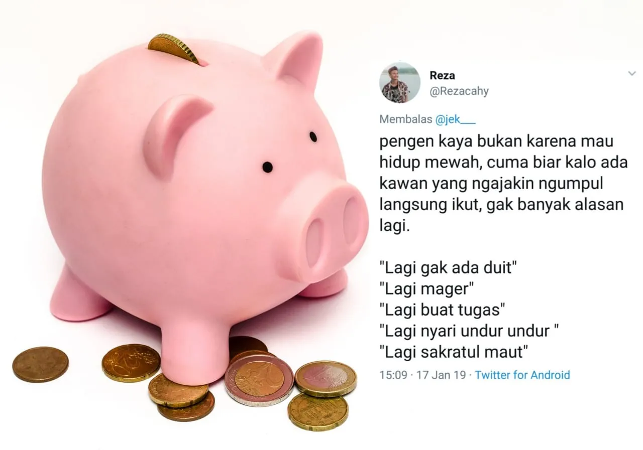 12 Motivasi Sobat Missqueen Pengen Jadi Orang Kaya. Nggak Melulu Soal Mobil Mewah dan Rumah Megah~ 17