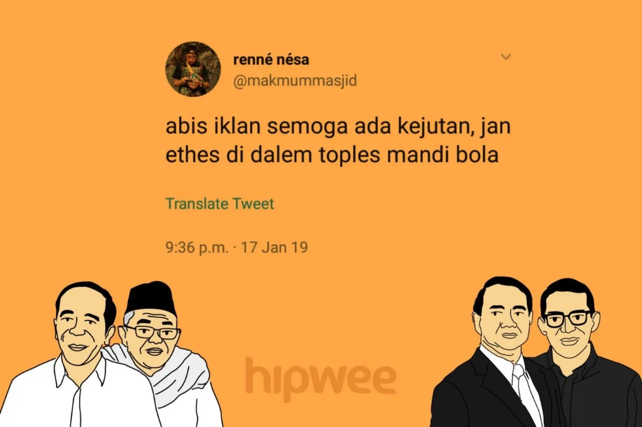 14 Plot Twist Absurd dari Debat Capres Semalam. Selalu Ada Kaum Selow yang Ngelawak di Segala Kondisi~ 27