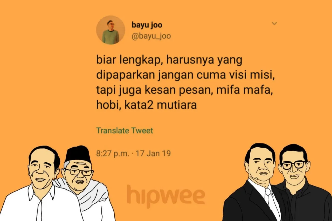 14 Plot Twist Absurd dari Debat Capres Semalam. Selalu Ada Kaum Selow yang Ngelawak di Segala Kondisi~ 25