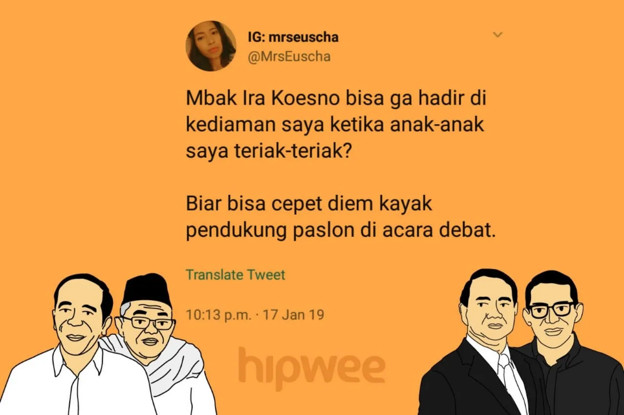 14 Plot Twist Absurd dari Debat Capres Semalam. Selalu Ada Kaum Selow yang Ngelawak di Segala Kondisi~ 21