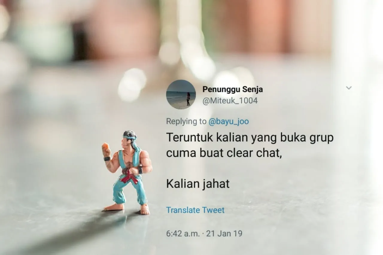 12+ Prahara Grup WhatsApp yang Ngeselinnya Udah Mendarah Daging. Tenang, Kalian adalah Orang Kuat! 22