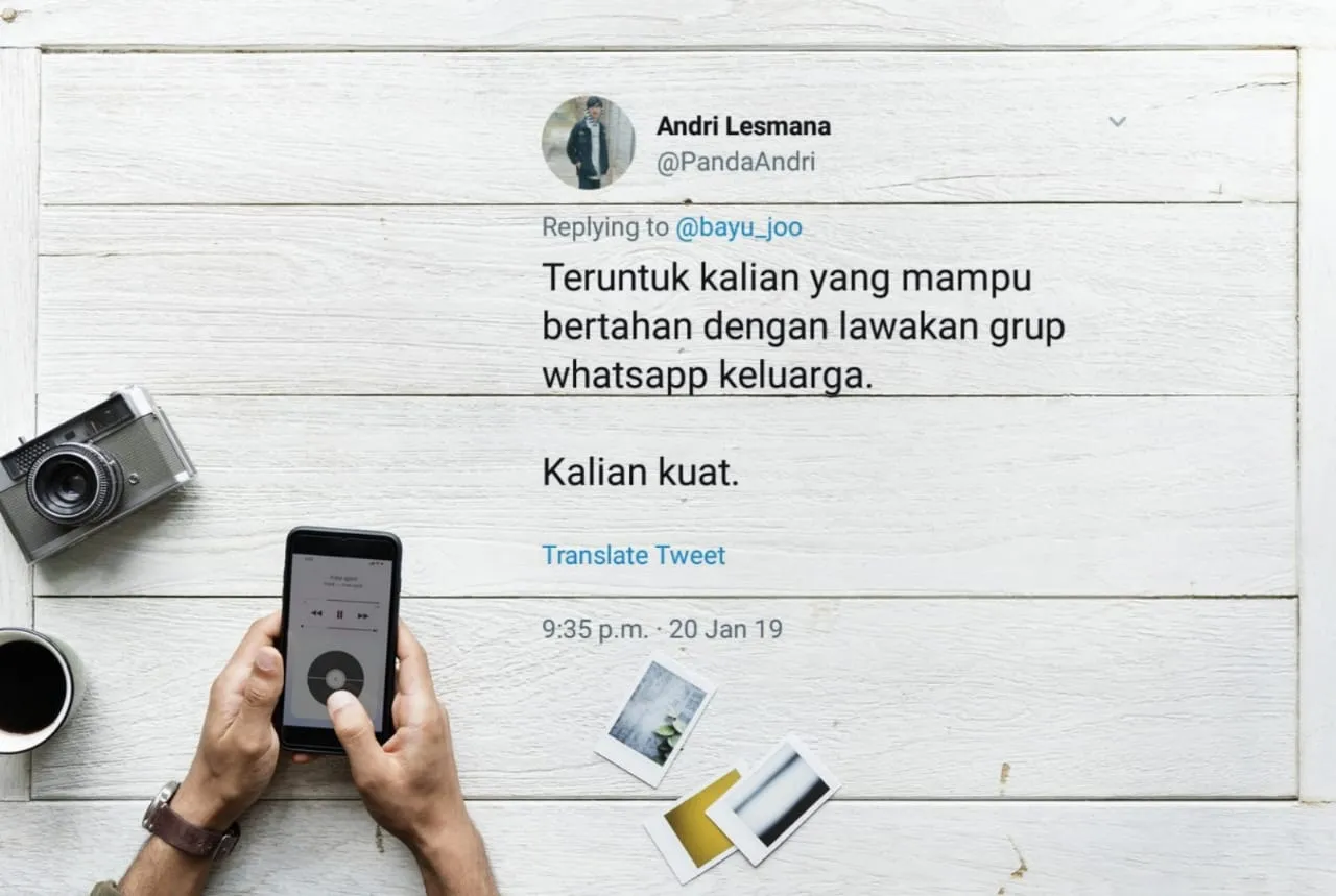 12+ Prahara Grup WhatsApp yang Ngeselinnya Udah Mendarah Daging. Tenang, Kalian adalah Orang Kuat! 25