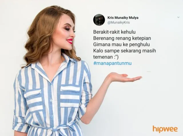 Deretan Pantun Baper dari Tagar #ManaPantunMu. Bacanya Bikin Hati Jadi Ikutan Uwuwuwuwu~ 30
