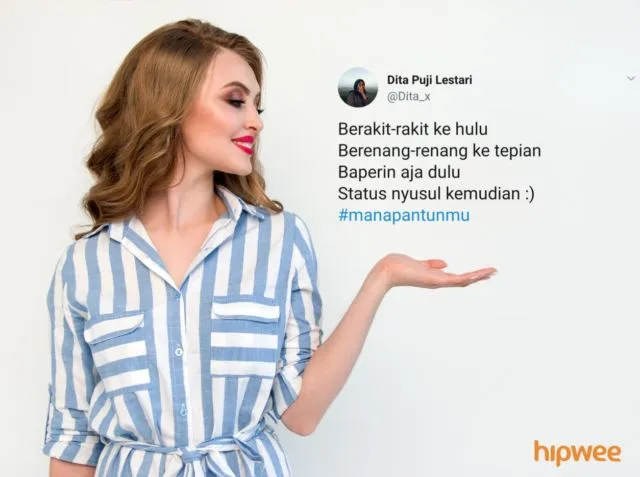 Deretan Pantun Baper dari Tagar #ManaPantunMu. Bacanya Bikin Hati Jadi Ikutan Uwuwuwuwu~ 17