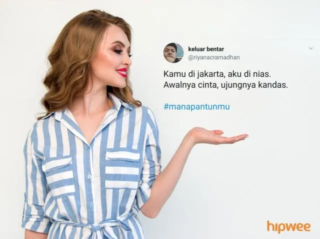 Deretan Pantun Baper dari Tagar #ManaPantunMu. Bacanya Bikin Hati Jadi Ikutan Uwuwuwuwu~ 24