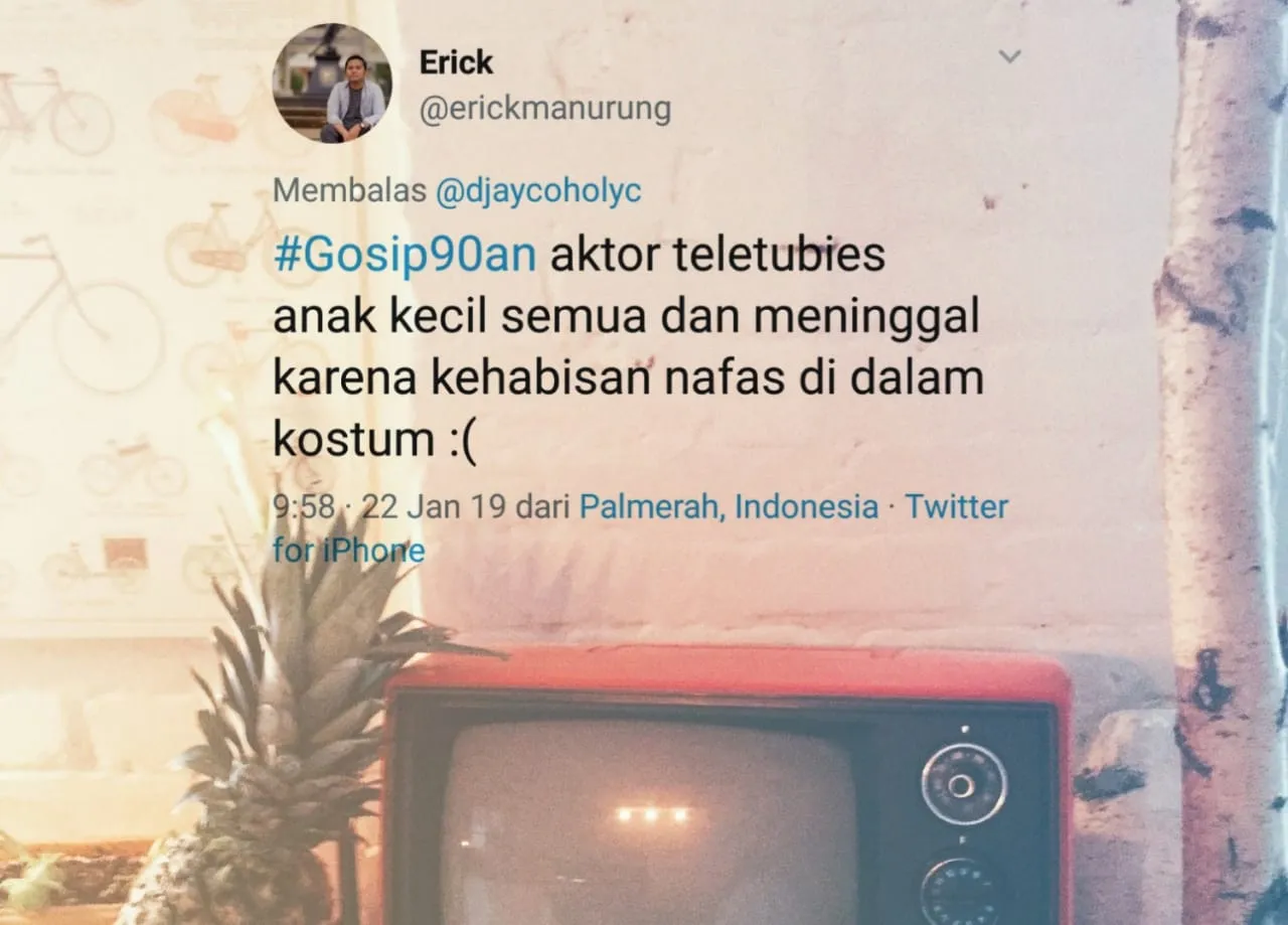 16 Desas-Desus Anak 90-an yang Terangkum dalam Tagar #Gosip90an. Dulu sih Heboh Banget Beritanya 32