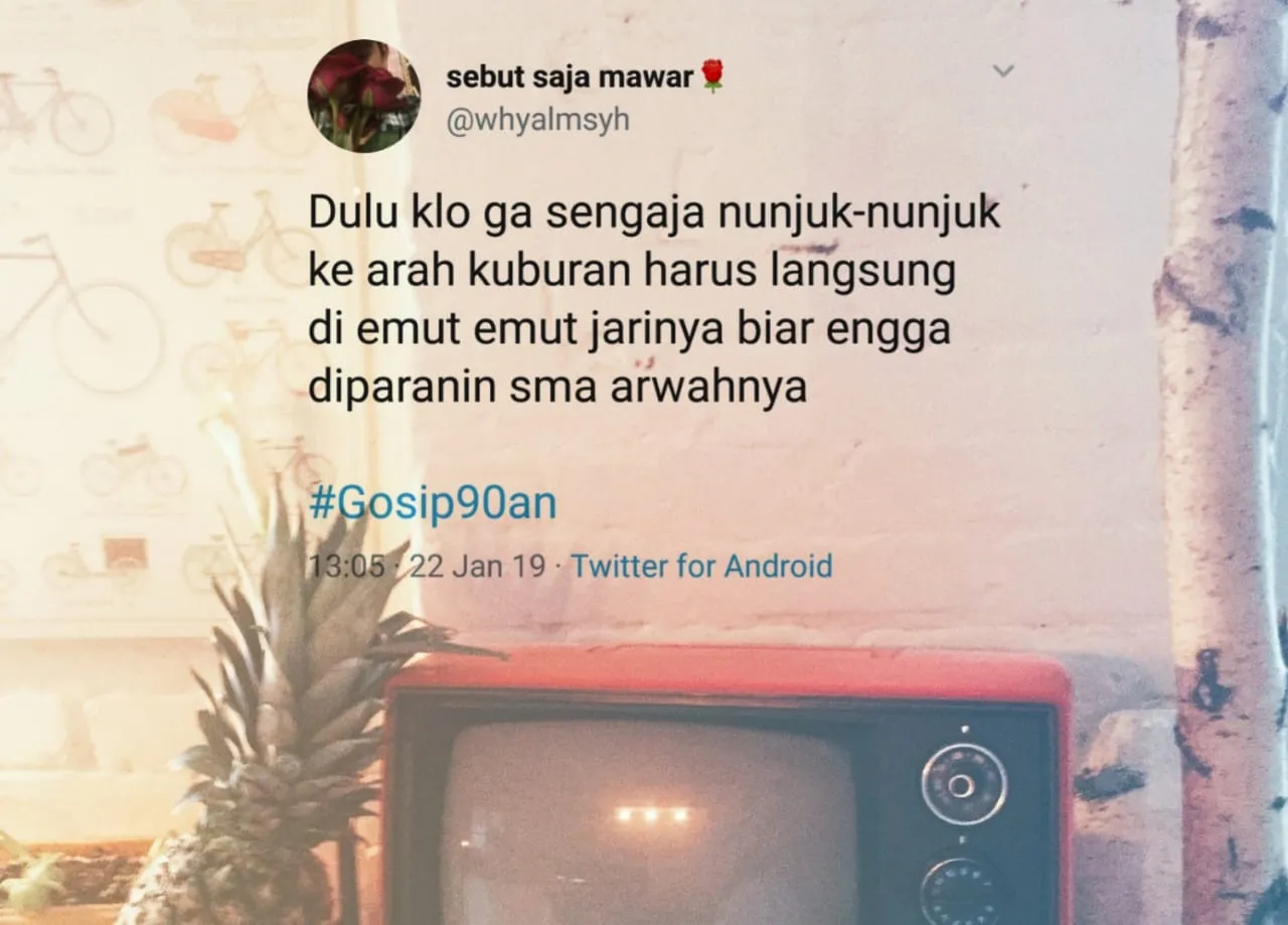 16 Desas-Desus Anak 90-an yang Terangkum dalam Tagar #Gosip90an. Dulu sih Heboh Banget Beritanya 27
