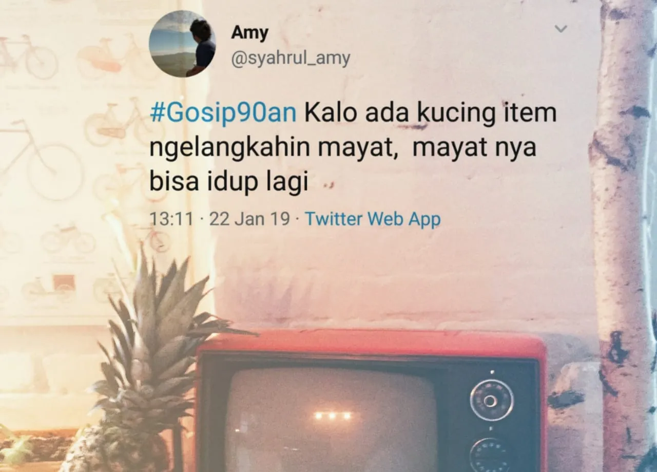 16 Desas-Desus Anak 90-an yang Terangkum dalam Tagar #Gosip90an. Dulu sih Heboh Banget Beritanya 24