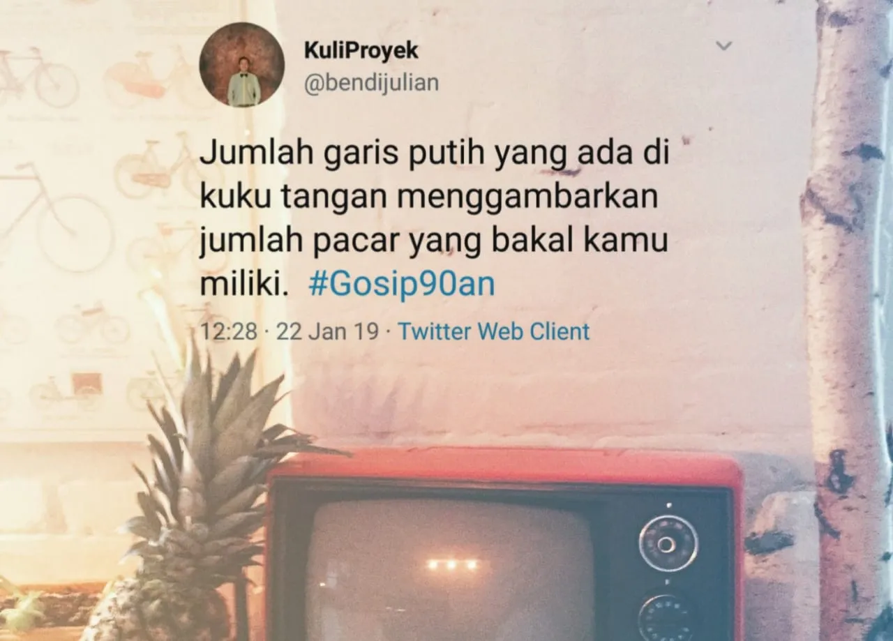 16 Desas-Desus Anak 90-an yang Terangkum dalam Tagar #Gosip90an. Dulu sih Heboh Banget Beritanya 23