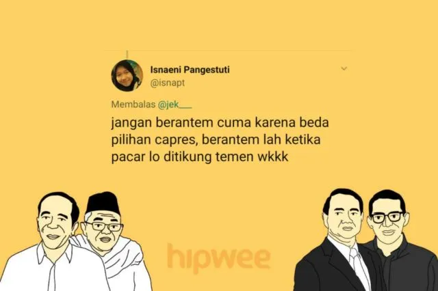 Berantem Gara-gara Beda Pilihan Capres itu Nggak Keren. Kalau 15 Hal Sepele ini sih Boleh deh, Yha~ 30