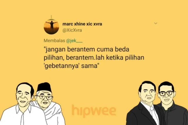 Berantem Gara-gara Beda Pilihan Capres itu Nggak Keren. Kalau 15 Hal Sepele ini sih Boleh deh, Yha~ 29