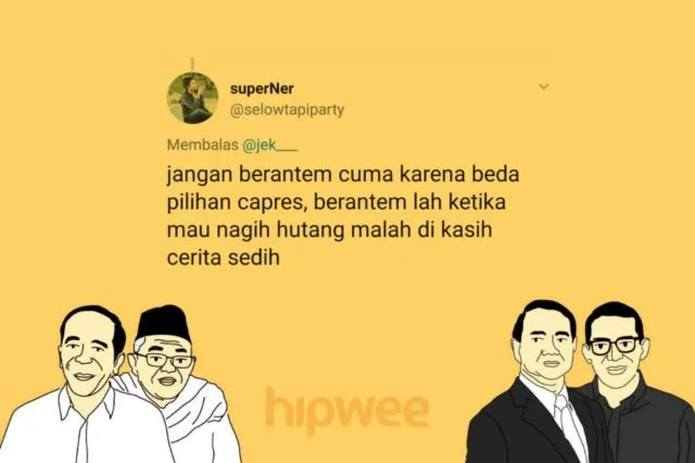 Berantem Gara-gara Beda Pilihan Capres itu Nggak Keren. Kalau 15 Hal Sepele ini sih Boleh deh, Yha~ 25