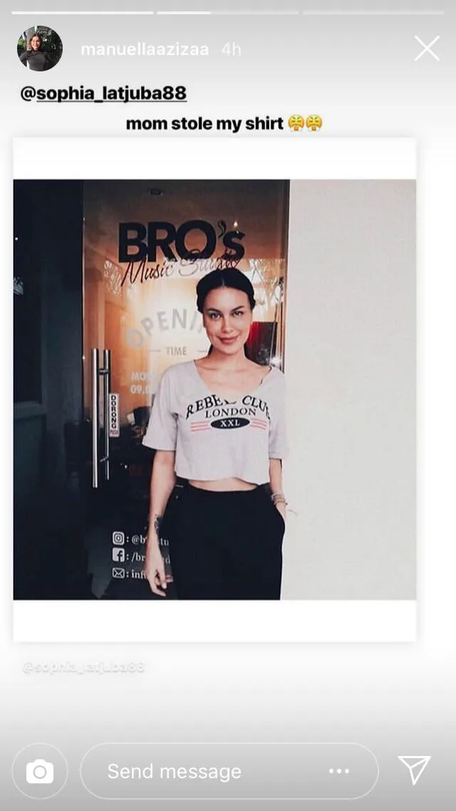 Ketahuan Pakai Baju Anak ABG-nya, Sophia Latjuba Makin Fix Awet Mudanya. Eits, Seksinya Juga! 5