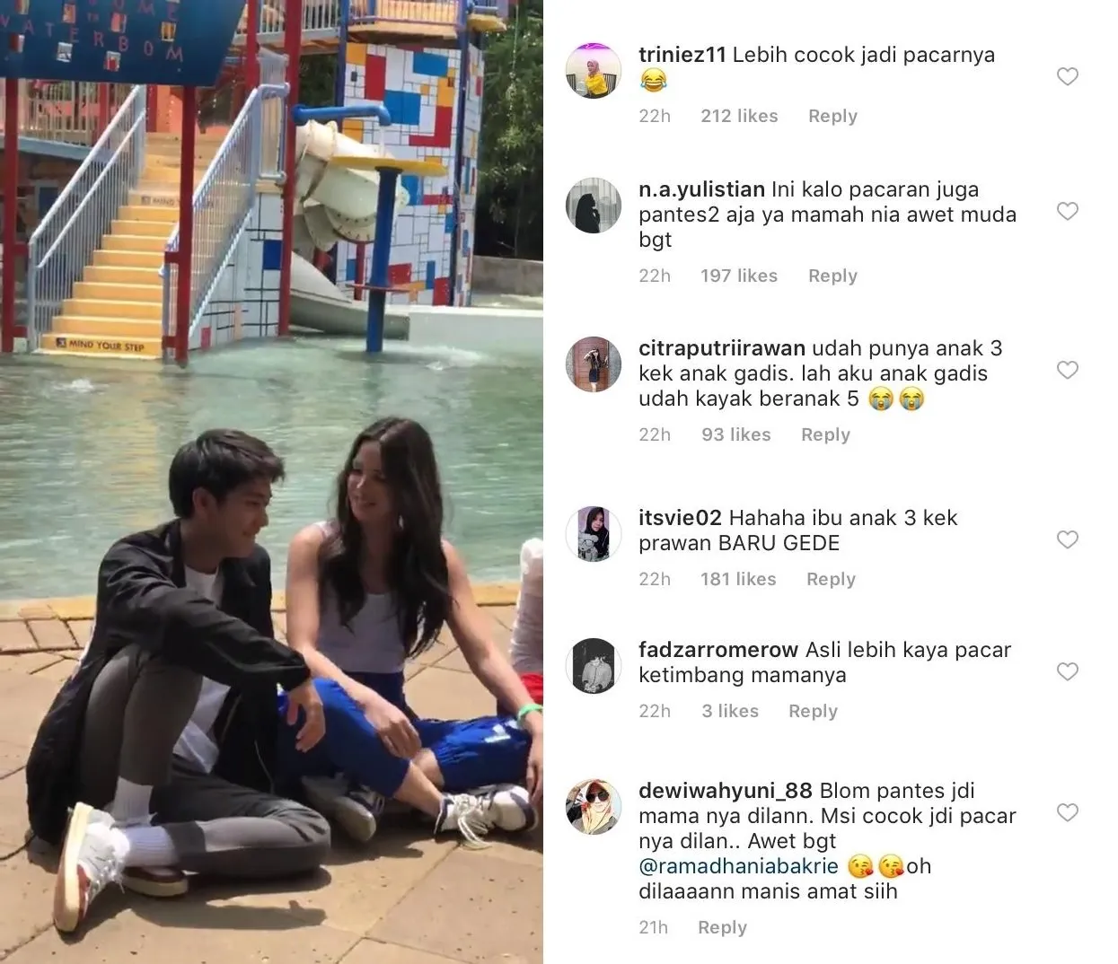 Dibilang Cocok Jadi Pacar Iqbal, Nia Ramadhani Didukung Jadi 'The Next Milea' di Foto Ini 4
