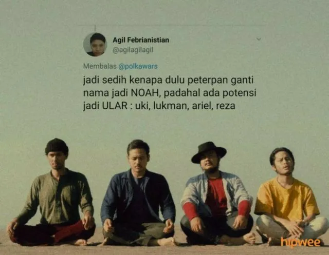Balas Utas @polkawars, Warganet Uraikan Kocaknya Kepanjangan Nama-Nama Band ini. Lawak Terus, Yha~ 18