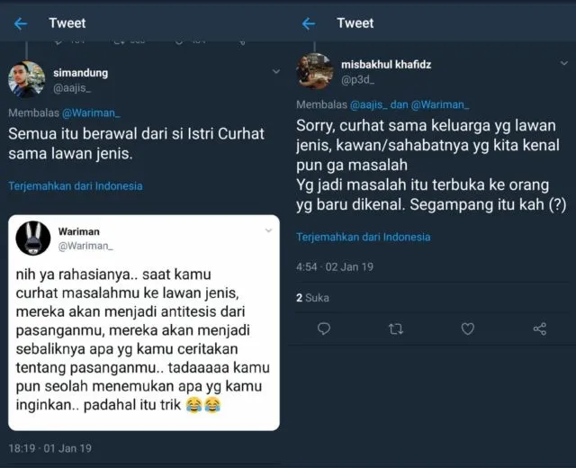 Kisah Viral Cowok yang Diselingkuhi Istrinya ini Membuka Mata Warganet Soal Nikah Muda. Kompleks! 8