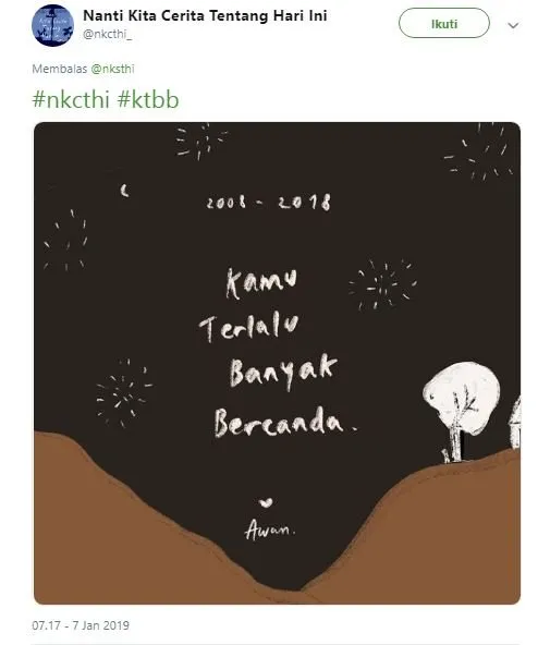 Balasan Akun @NKSTHI pada @NKCTHI Ini Ibarat Cewek yang Punya Cowok Cuek. Duh Gemesh Liatnya~ 15