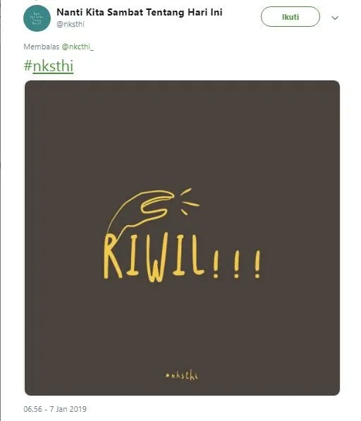 Balasan Akun @NKSTHI pada @NKCTHI Ini Ibarat Cewek yang Punya Cowok Cuek. Duh Gemesh Liatnya~ 12
