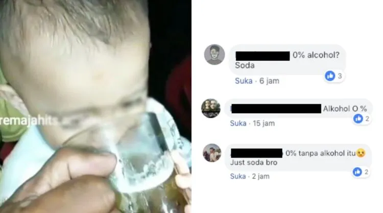 Video Bayi Dicekoki Bir Bintang Bikin Geram Warganet. Malah Dibuat Bercandaan Lo, Miris Banget! 3