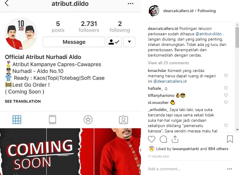 Belajar dari Lelucon di Akun Atribut Nurhadi Aldo. Pemerkosaan Memang Nggak Seharusnya Jadi Guyonan 8