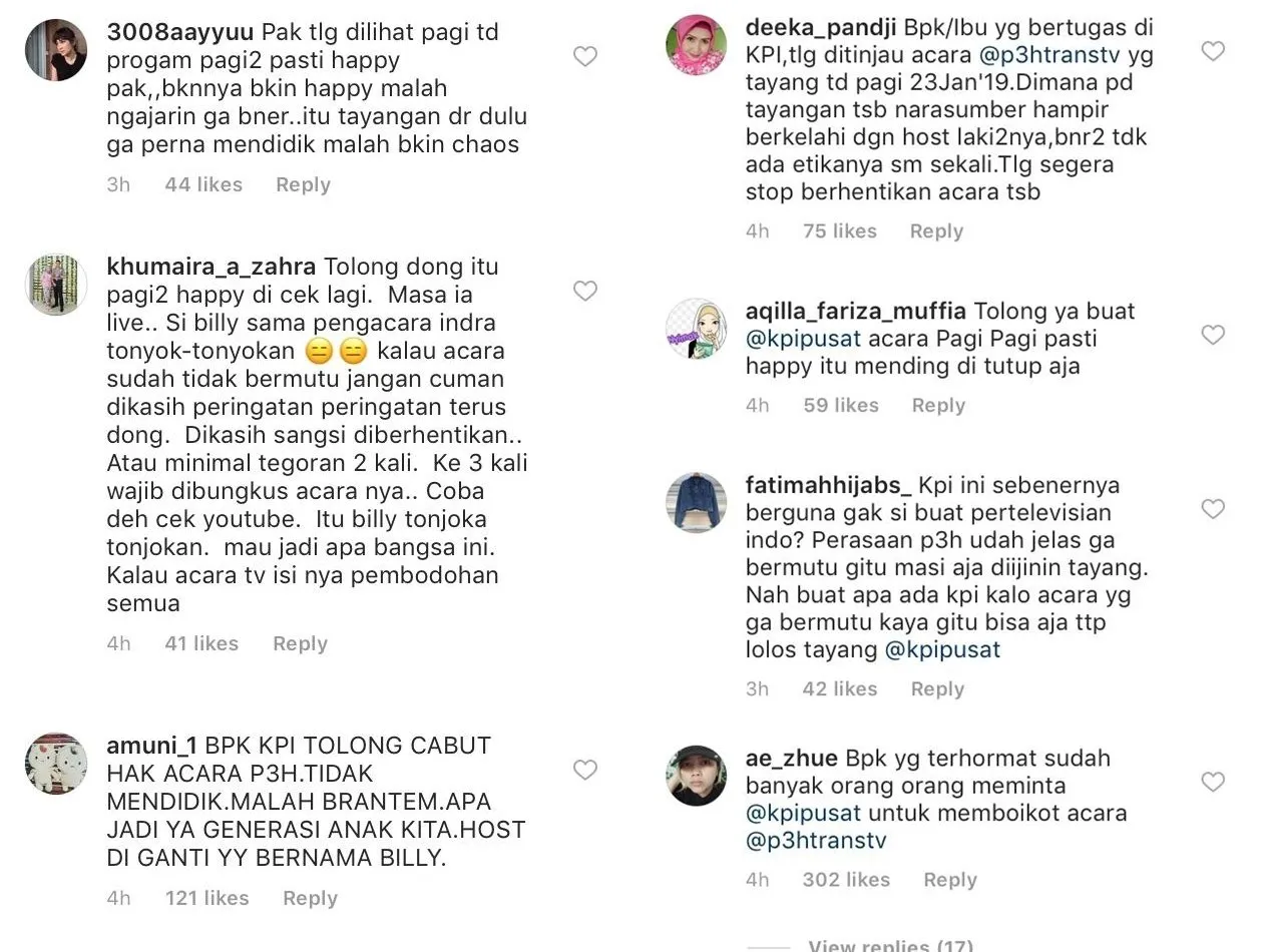 Host 'Pagi-Pagi Pasti Happy' Tonjok-tonjokkan Saat Live, KPI Didesak Lebih Tegas Bertindak! 5