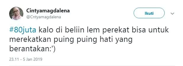 Warganet Twitter Berandai-andai Duit 80 Juta Bisa Buat Beli Apa. Pada Kreatif bin Kocak Idenya! 22