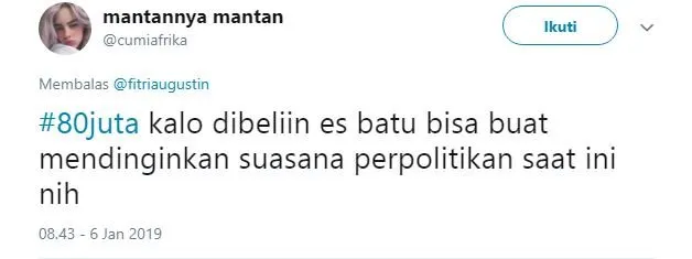 Warganet Twitter Berandai-andai Duit 80 Juta Bisa Buat Beli Apa. Pada Kreatif bin Kocak Idenya! 18
