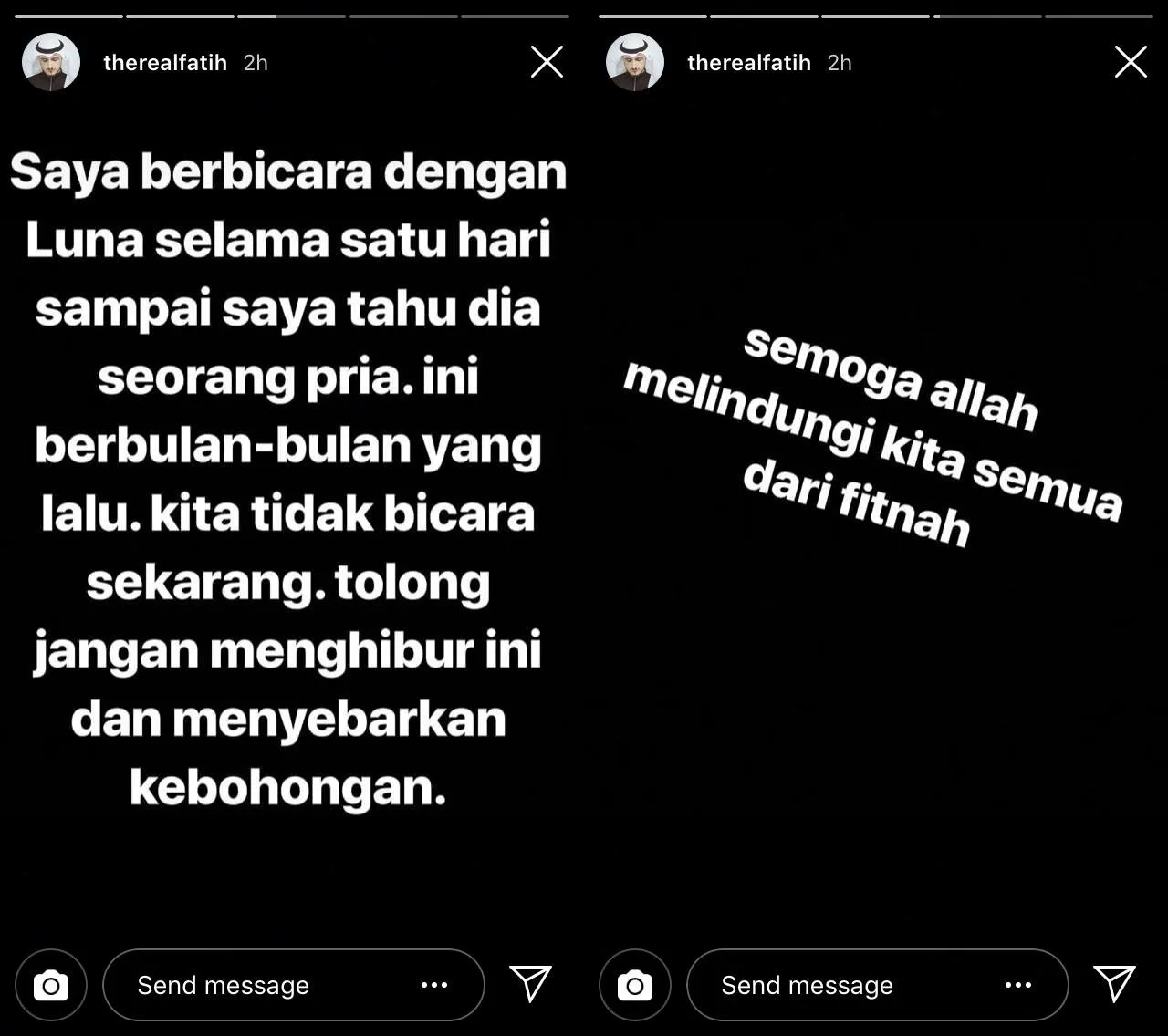 Sering Pamer 'Hubungan' dengan Fatih, Lucinta Luna Bungkam Saat Sang Hafiz Beri Penjelasan 3