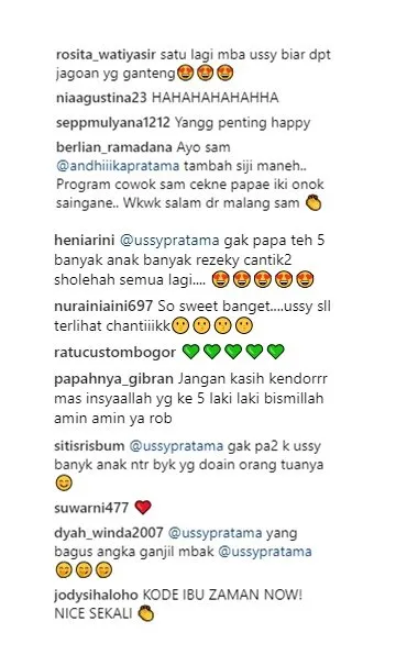 Lucunya Andhika Pratama Ngasih Kode Tambah Anak ke Ussy. Warganet Pun Dukung Penuh! 6
