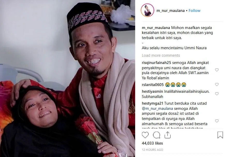 Istrinya Meninggal Karena Kanker Usus, Ustad Maulana: