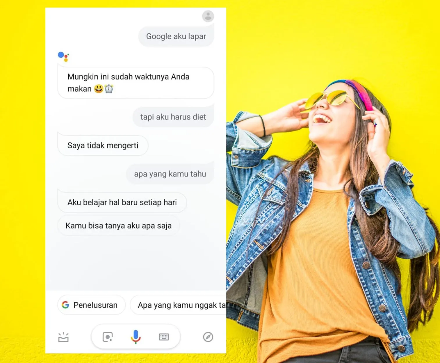 12 Obrolan Konyol dengan Google Assistant. Ternyata Kecerdasan Buatan Bisa Melucu Juga, Yha~ 14