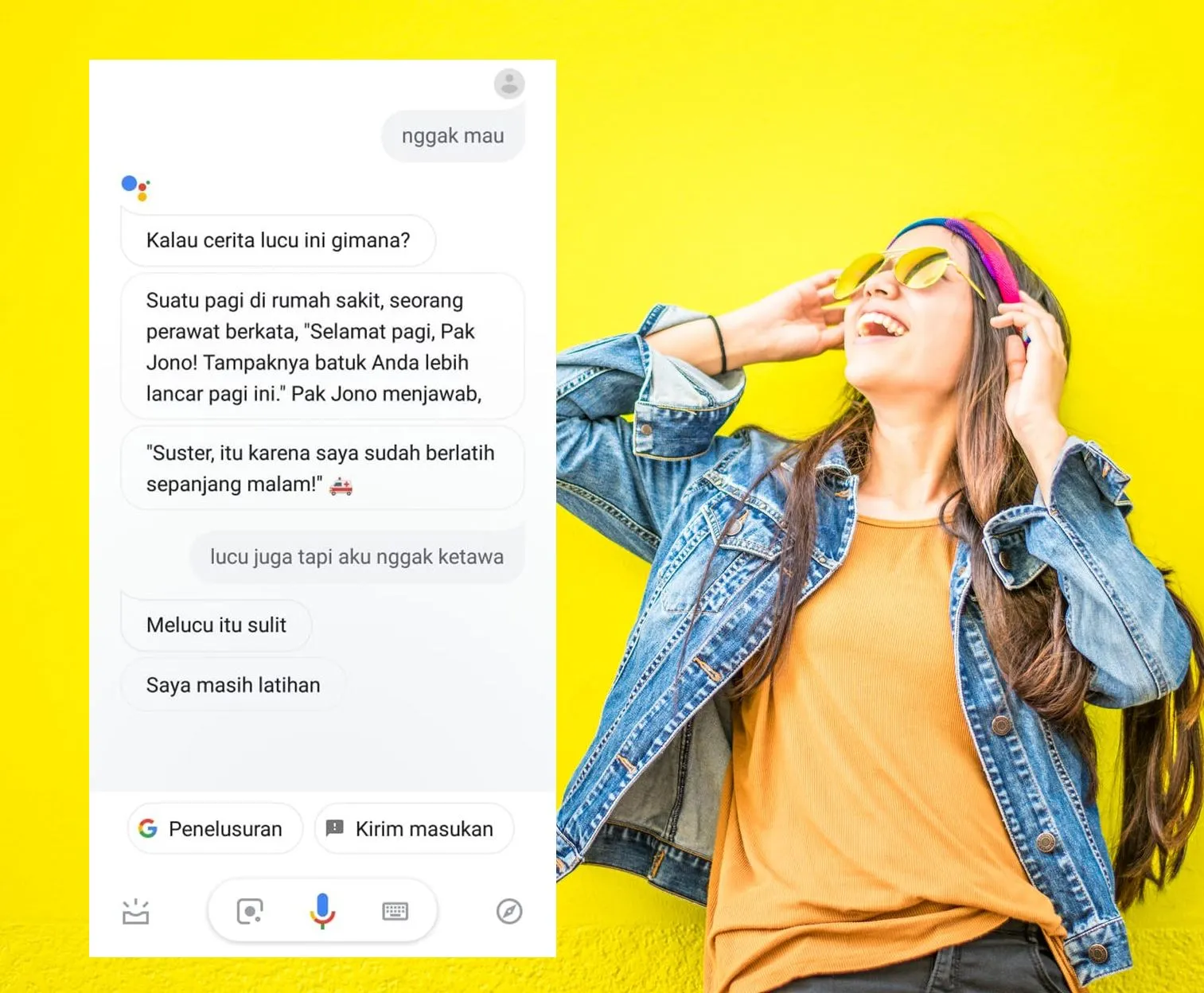 12 Obrolan Konyol dengan Google Assistant. Ternyata Kecerdasan Buatan Bisa Melucu Juga, Yha~ 16