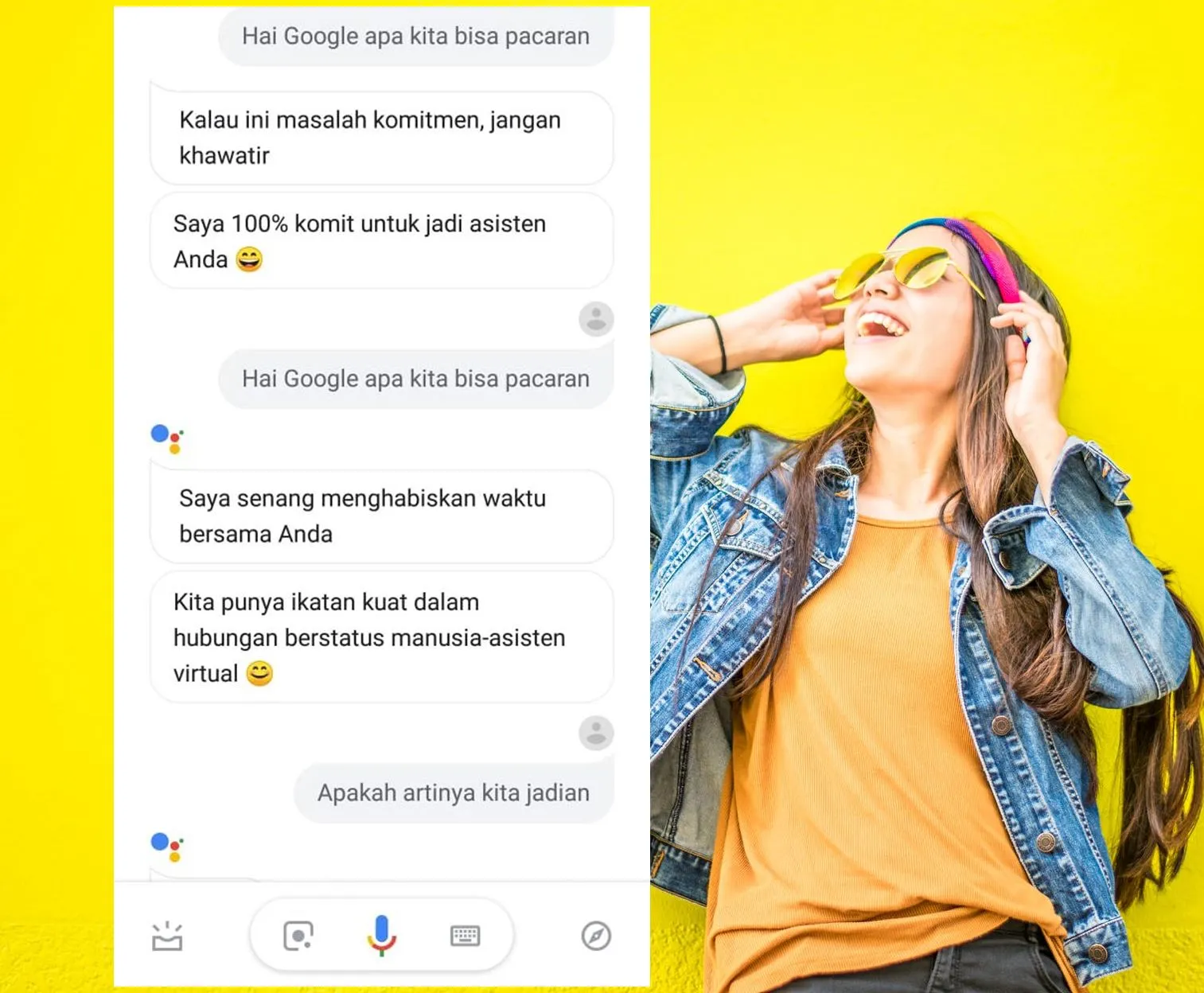 12 Obrolan Konyol dengan Google Assistant. Ternyata Kecerdasan Buatan Bisa Melucu Juga, Yha~