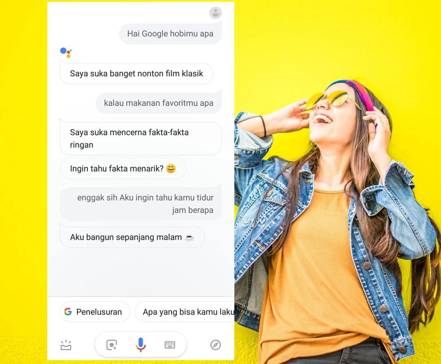 12 Obrolan Konyol dengan Google Assistant. Ternyata Kecerdasan Buatan Bisa Melucu Juga, Yha~ 19